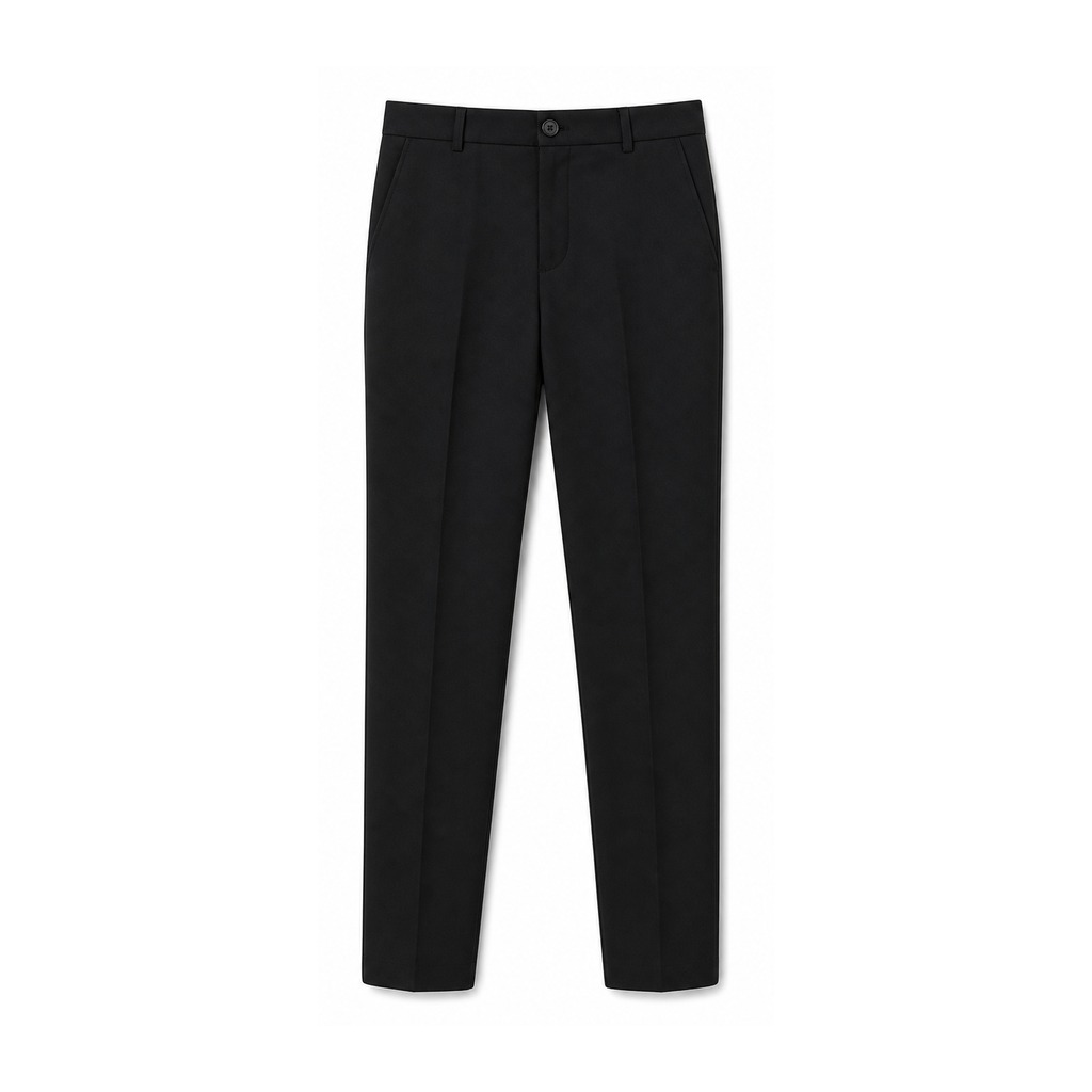Boys/Mens Black Skinny Trousers