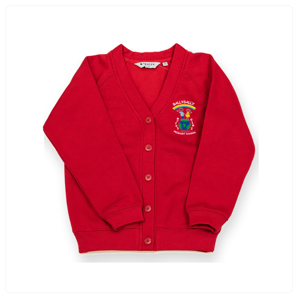 Ballytober Primary School Ink Blue Sweat Cardigan