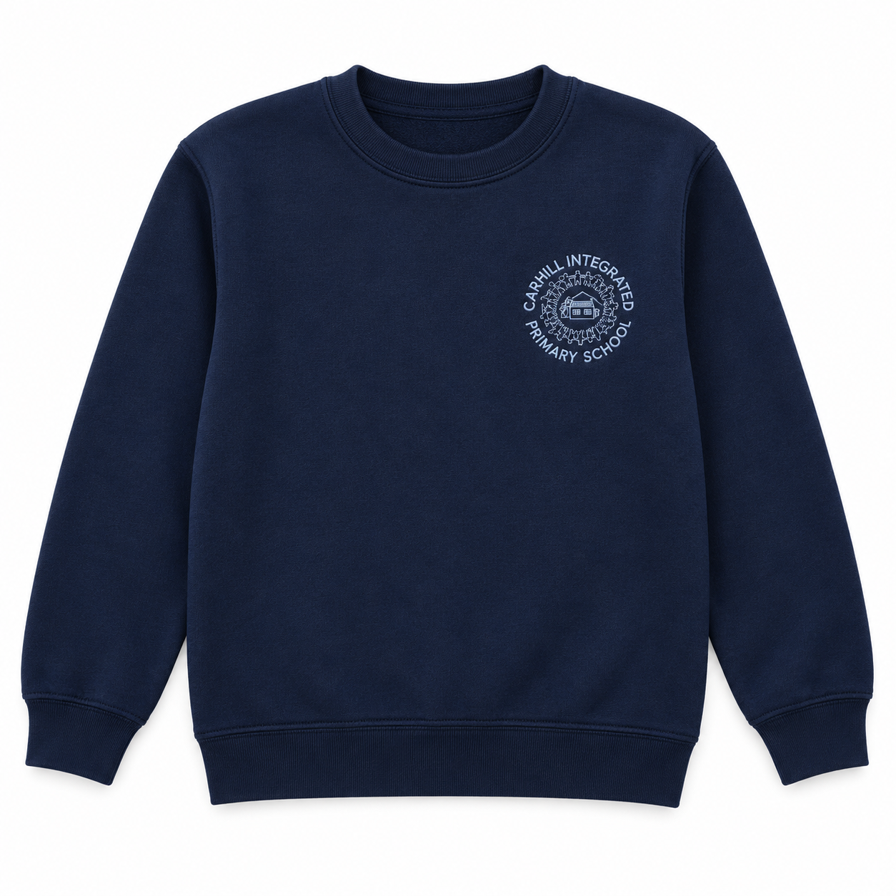 Carhill Primary School Ink Blue Crew Neck Sweatshirt