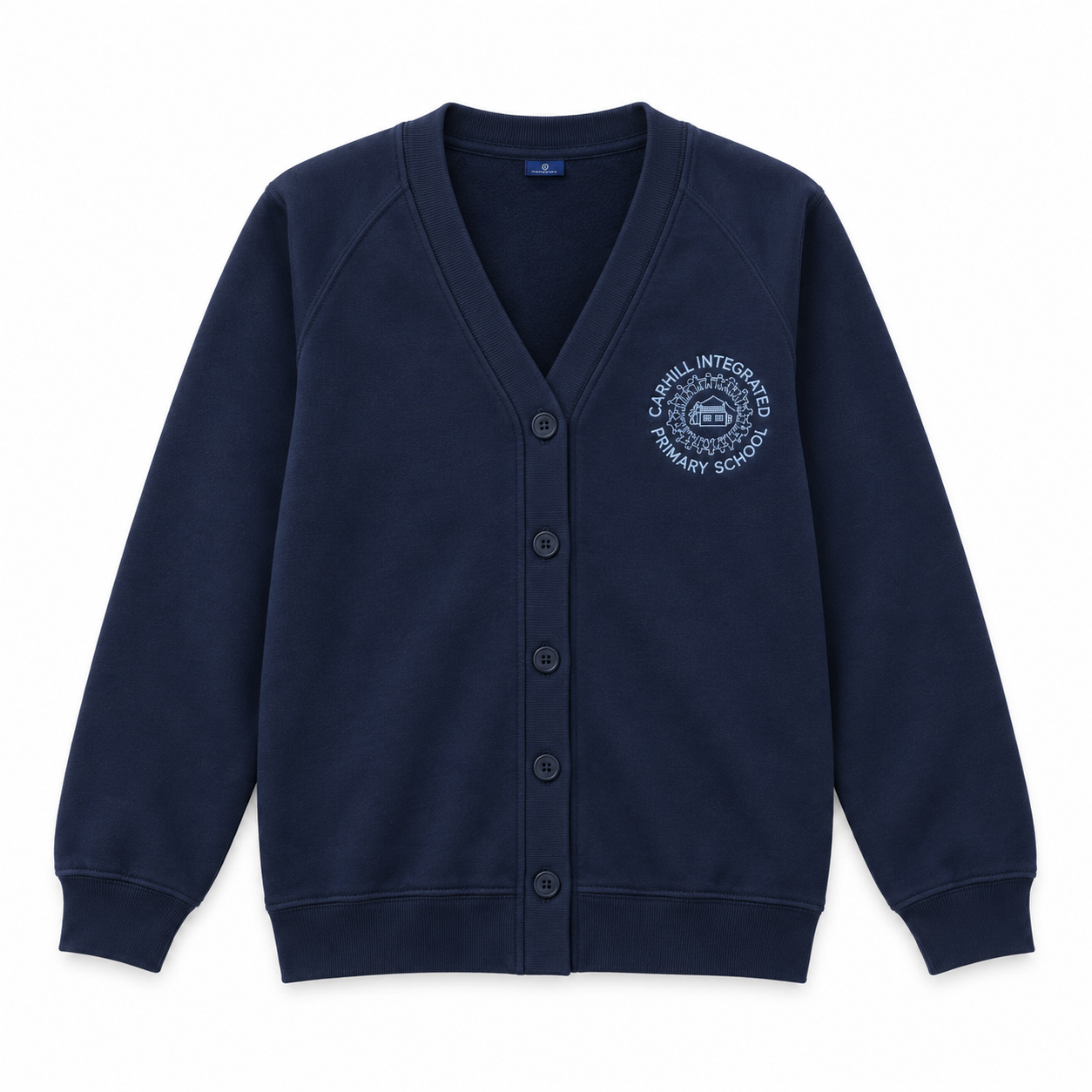 Carhill Primary School Ink Blue Sweat Cardigan