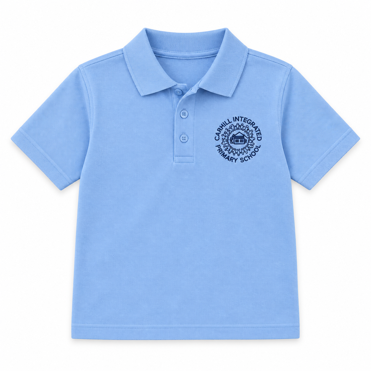 Carhill Primary School Sky Polo Shirt