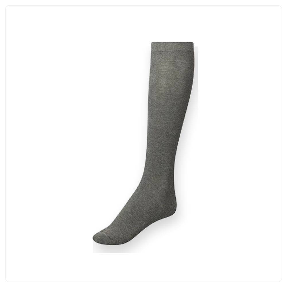 Coleraine Grammar School Plain Grey Socks