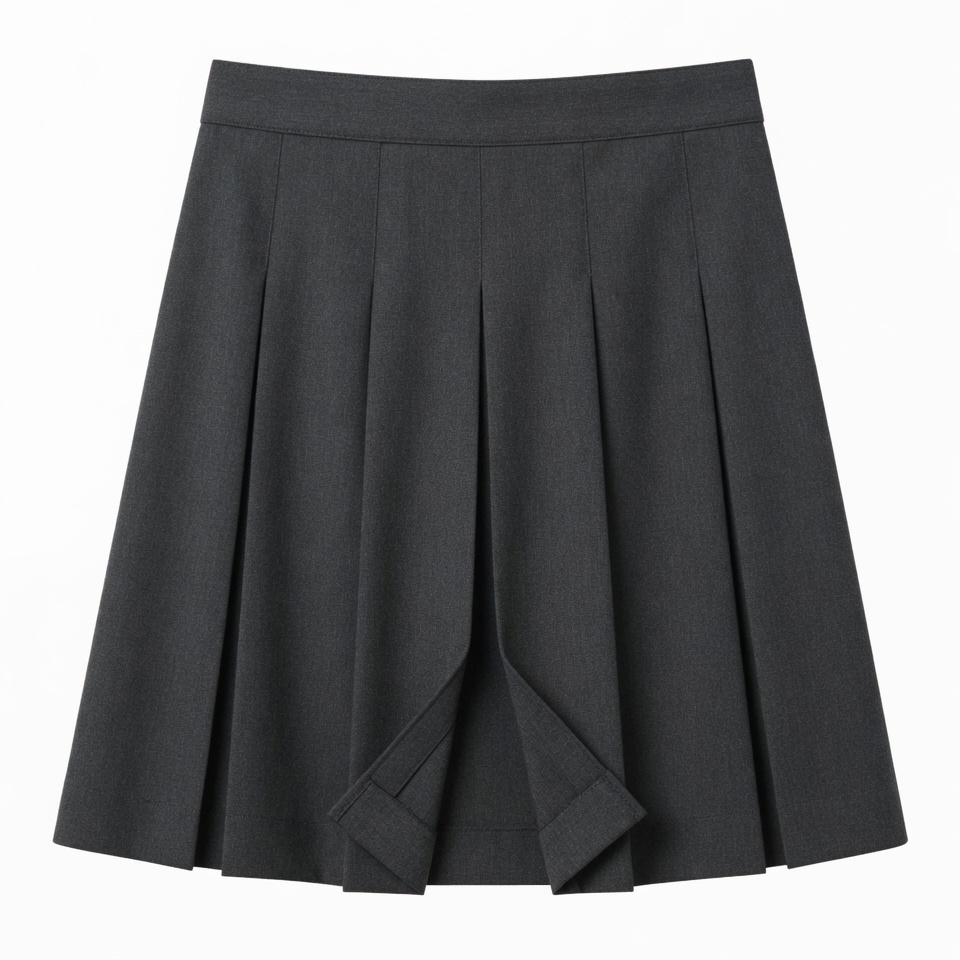 Coleraine Grammar School Harrow Grey Kick Pleat Skirt (Years 11-14)