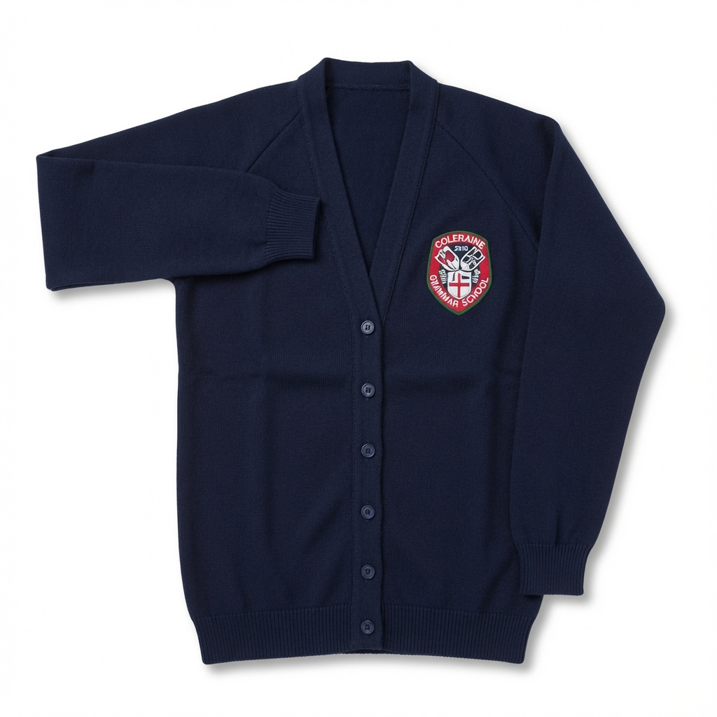 Coleraine Grammar School Navy Senior Cardigan (Years 13-14)