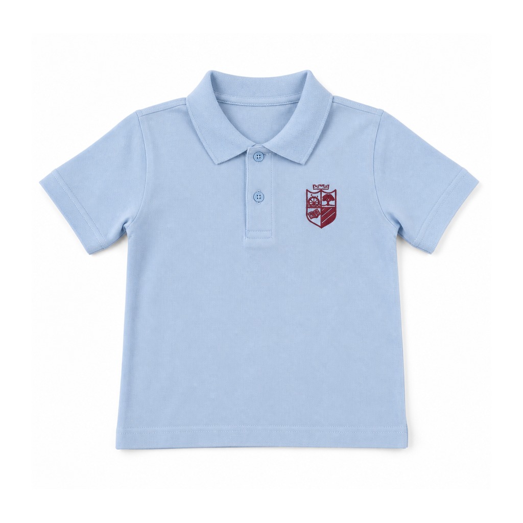 Damhead Primary School Sky Polo Shirt