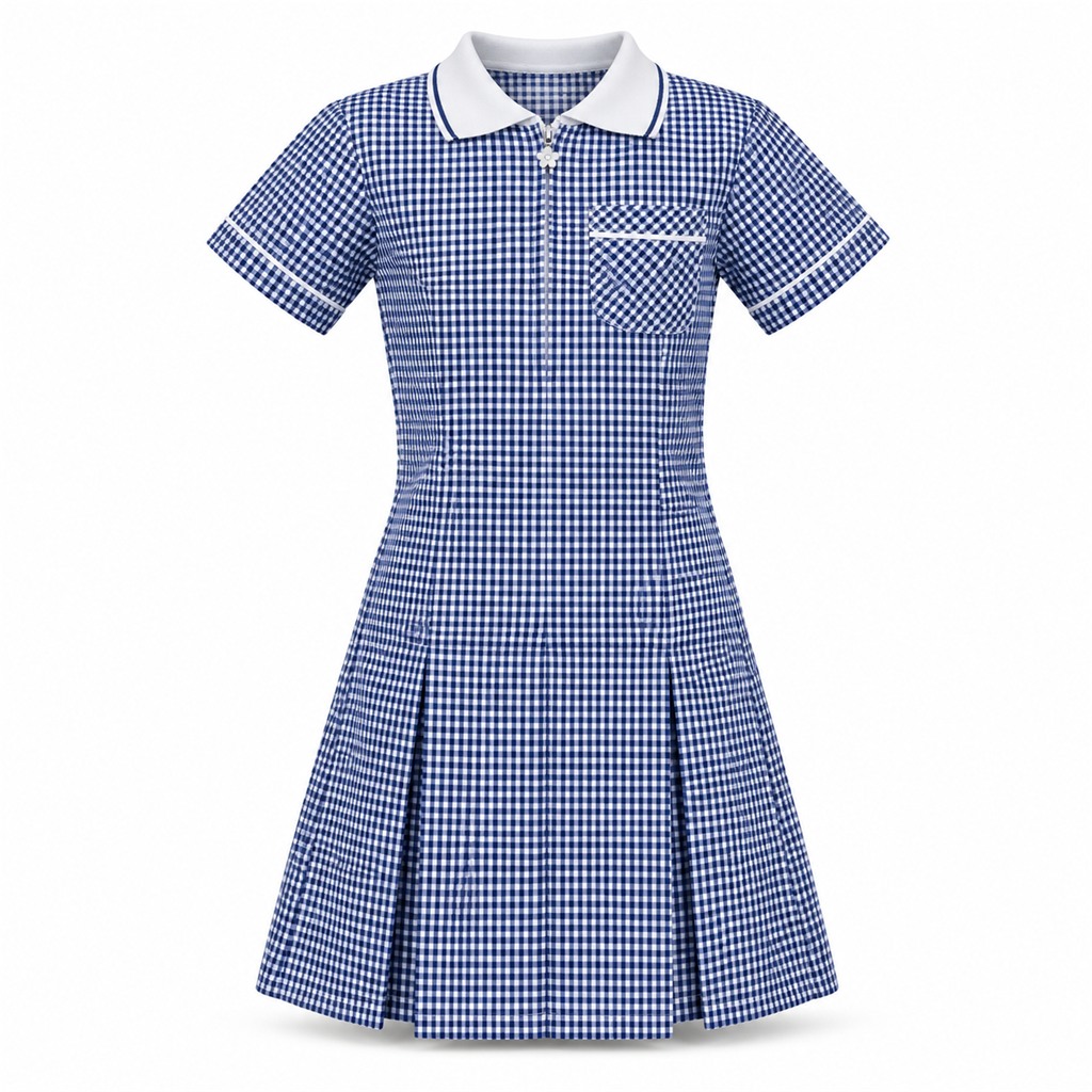 Navy Tru Form Mini Star Dress