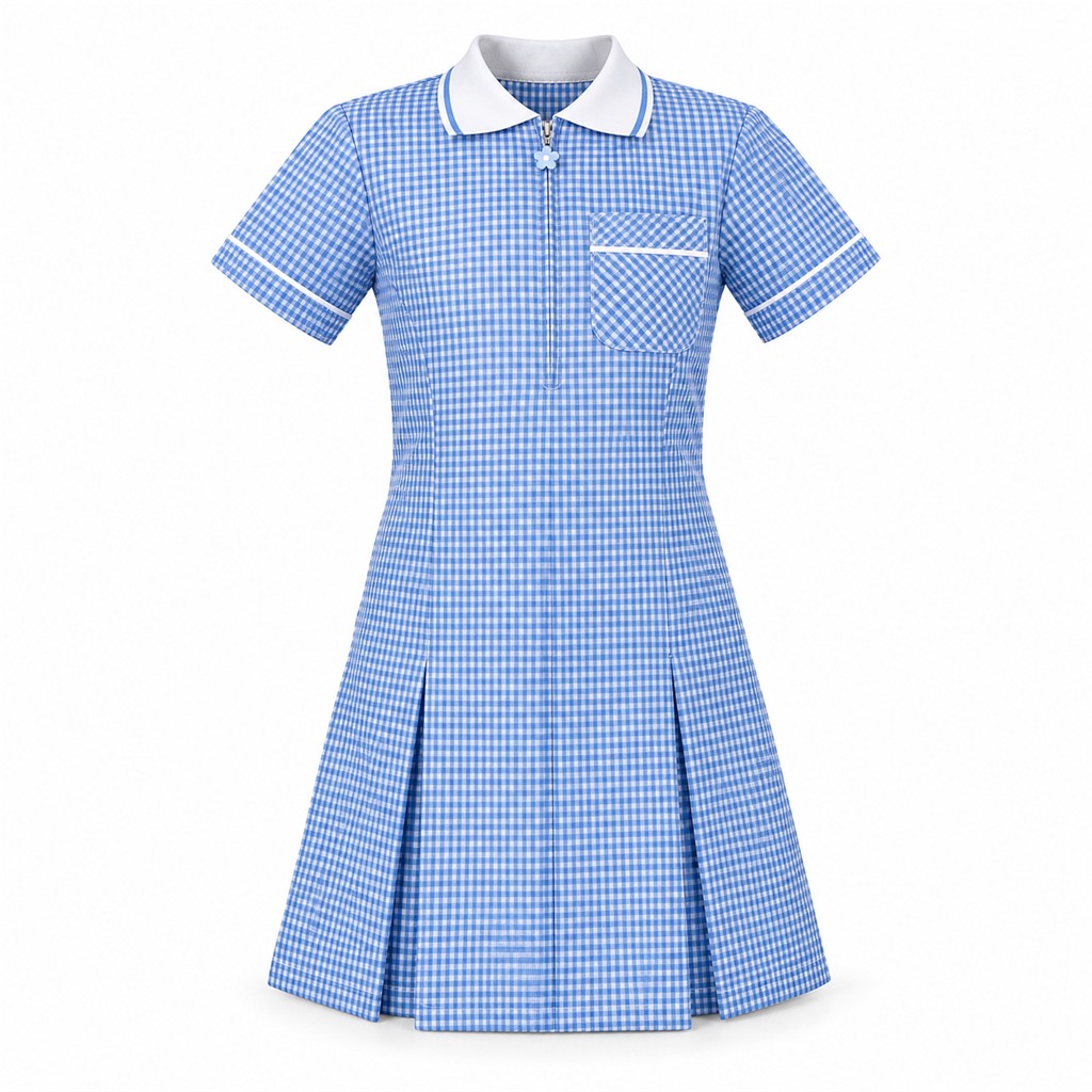 Sky Blue Tru Form Mini Star Dress