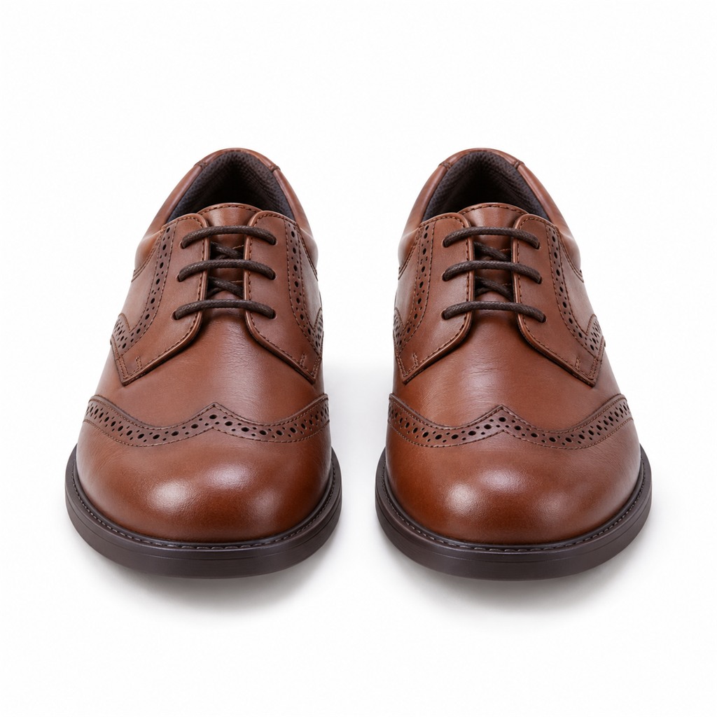Term Shoes Tom Brogue Brown