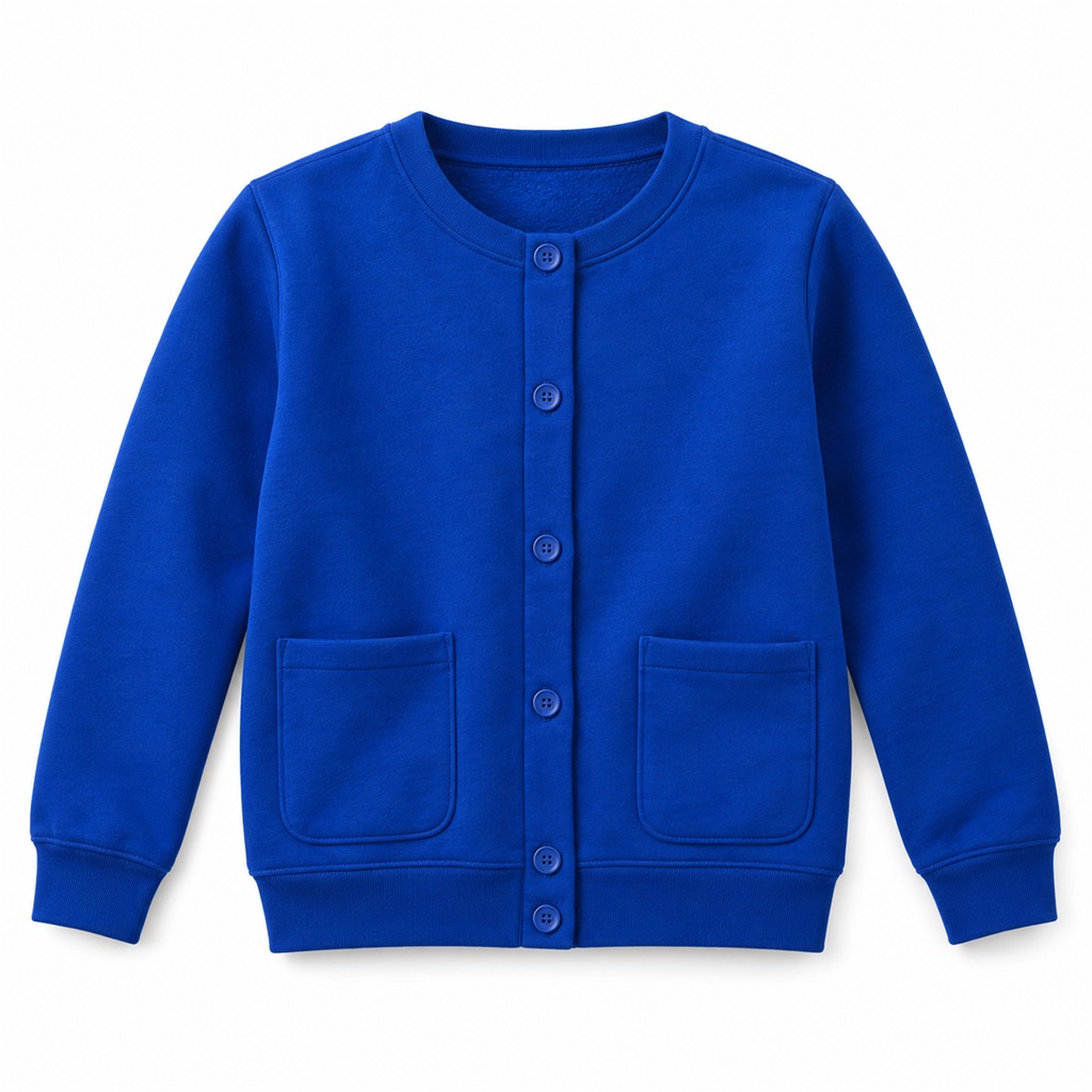 Cobalt 260g Sweatshirt Cardigan