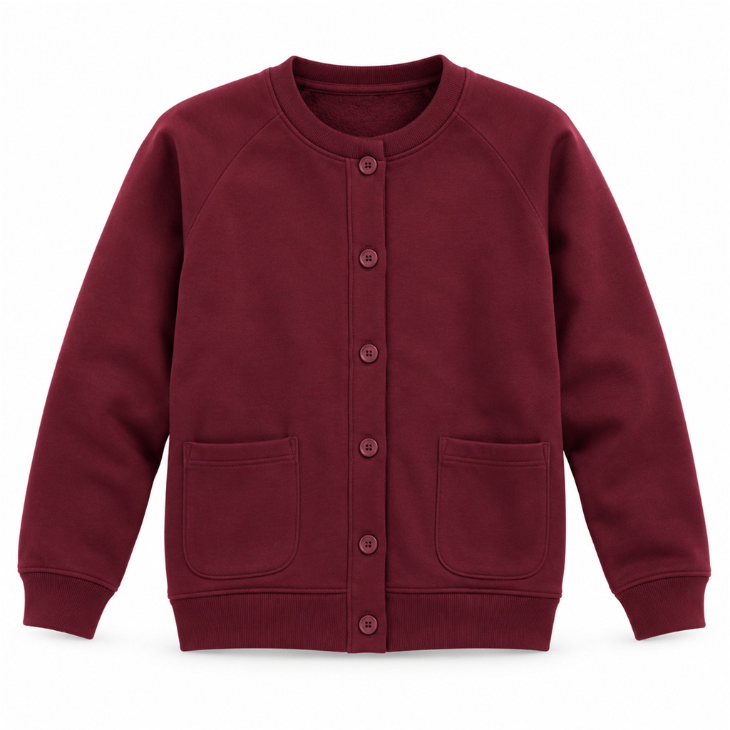 Maroon Millburn Primary Sweat Cardi