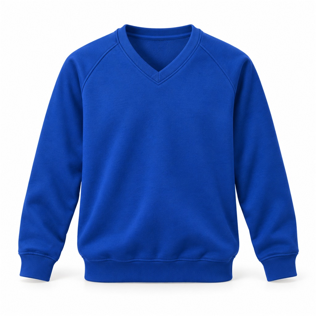 Royal Hezlett Prim V Neck Sweat