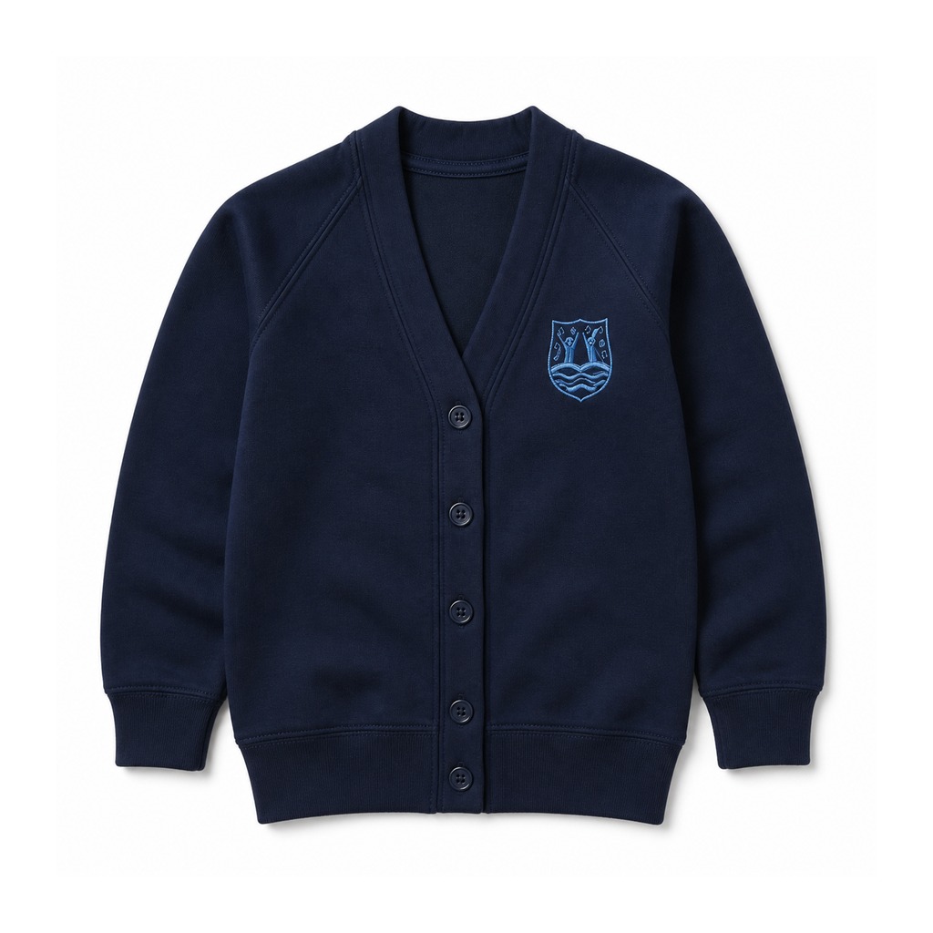 Killowen Primary School Ink Blue Sweat Cardigan