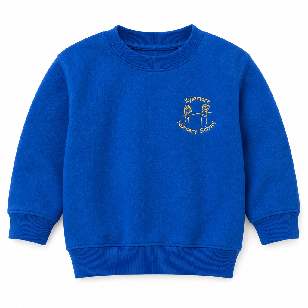 Kylemore Nursery Royal Blue Crew Neck Sweatshirt