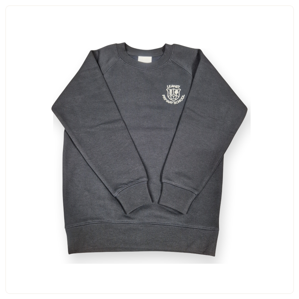 Leaney Primary School Ink Blue Crew Neck Sweatshirt
