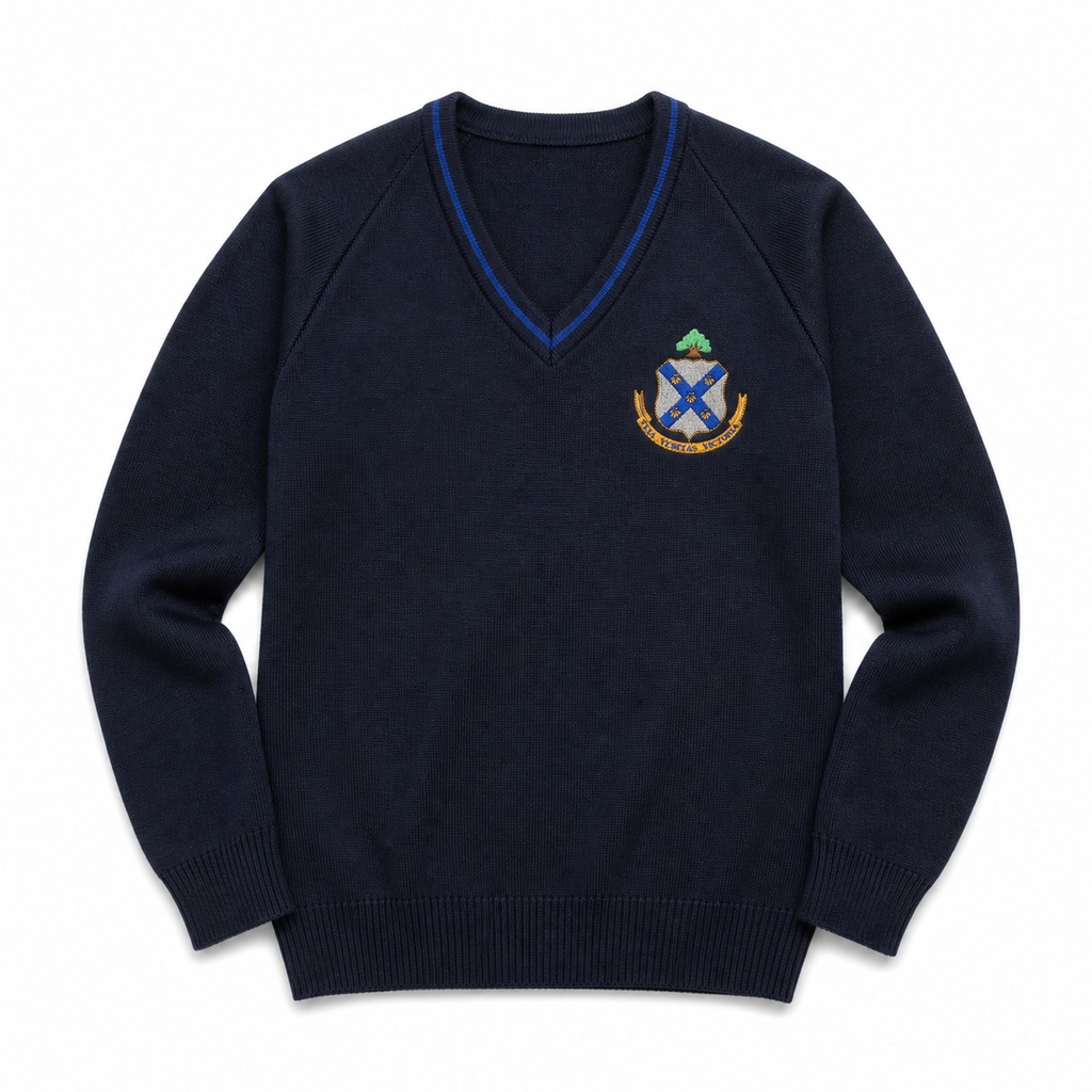 Limavady Grammar School Navy V Neck Jumper