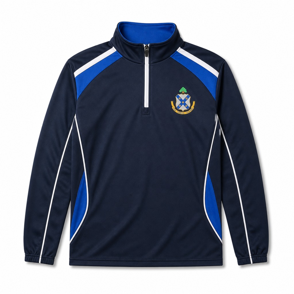 Limavady Grammar School Retro Quarter Zip Top