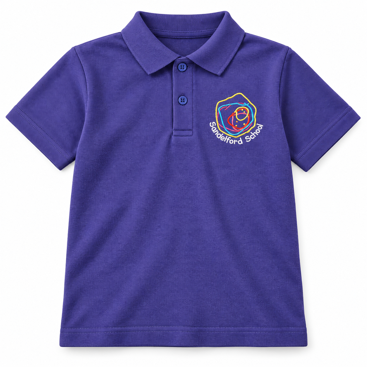 Sandelford Special School Purple Polo Shirt